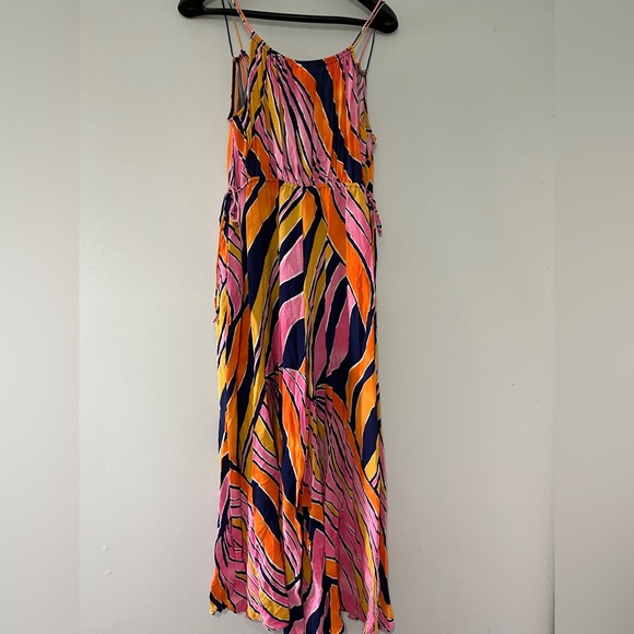 Anthropologie crazy colors jumpsuit - Picture 2 of 6